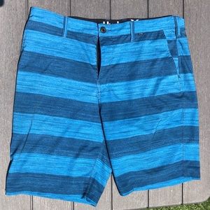 Hurley Phantom Blue Shorts Boardshorts 36
